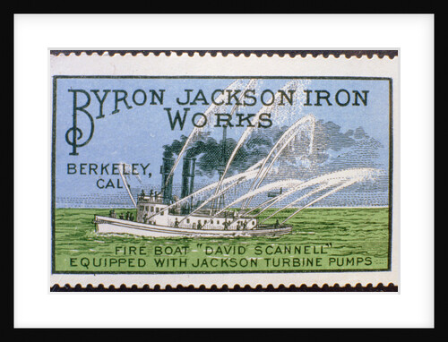 Fire boat 'David Scannell' by Anonymous