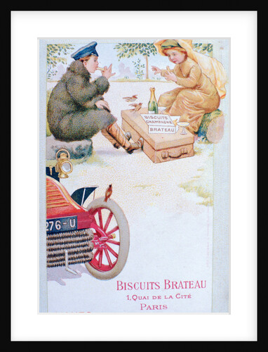 Advert for Biscuits Brateau by Anonymous
