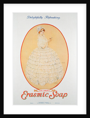 Advert for Erasmic soap by Anonymous