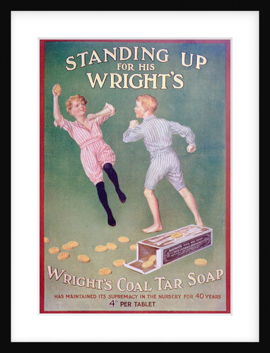 Advert for Wright's coal tar soap by Anonymous