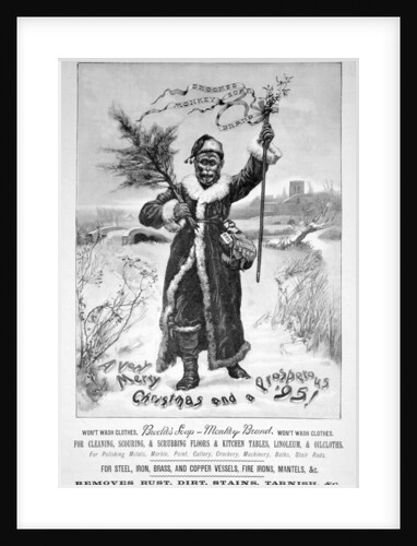 Advert for Brooke's Monkey Brand soap by Anonymous