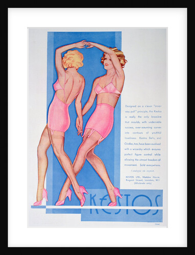 Kestos lingerie advert by Anonymous