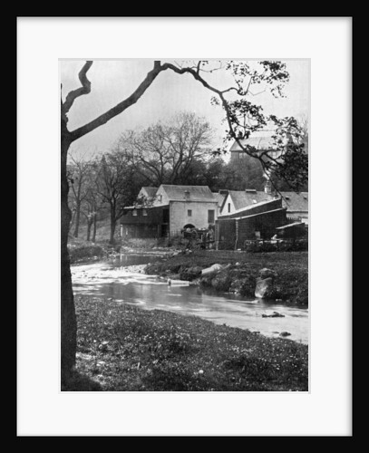 Old mill, Milngavie, East Dunbartonshire, Scotland by Valentine & Sons