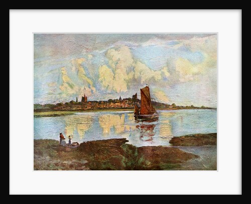Maldon, from Heybridge, Essex by Louis Burleigh Bruhl