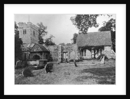 The old church, Chingford, Essex by Anonymous