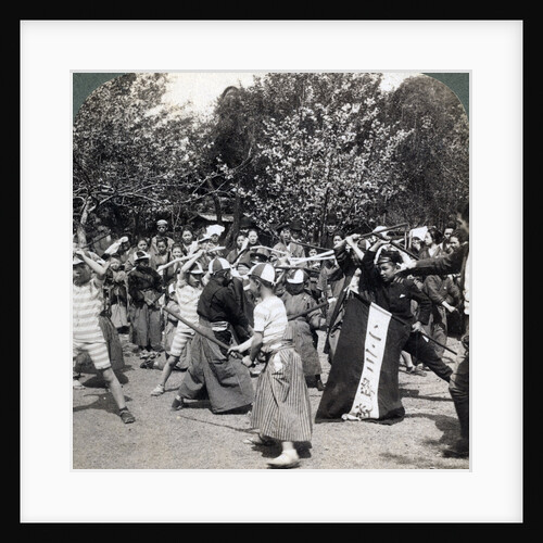 The warlike spirit of the Japanese youth, Tokyo, Japan by Underwood & Underwood