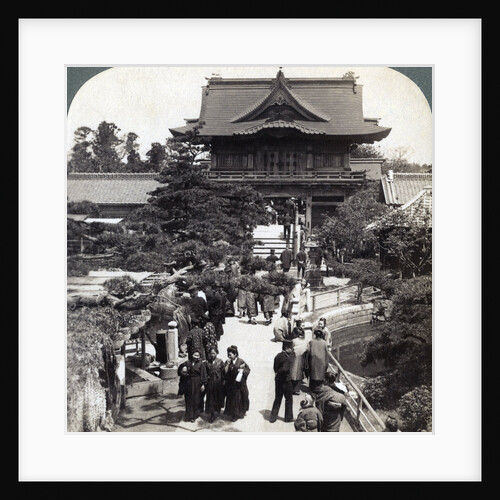 Main gateway to Kameido Temple, Tokyo, Japan by Underwood & Underwood