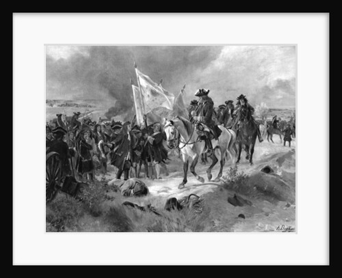 The Battle of Ramillies by Anonymous