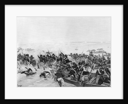 The Battle of Aboukir, Egypt by Anonymous