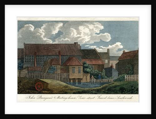 John Bunyan's meeting house, Zoar-street, Gravel-Lane, Southwark, London by Anonymous