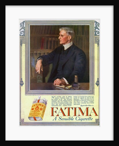 Advert for Fatima cigarettes by Anonymous
