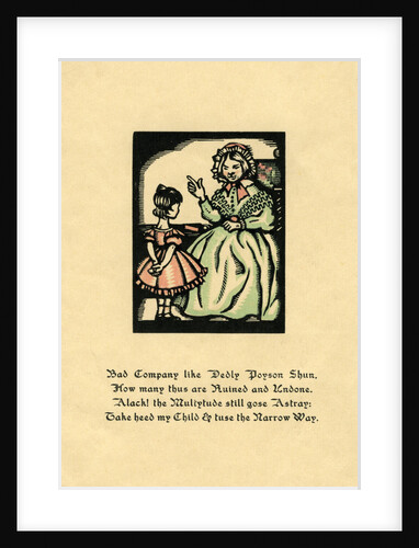 A wood engraving by Helen Press by Helen Press