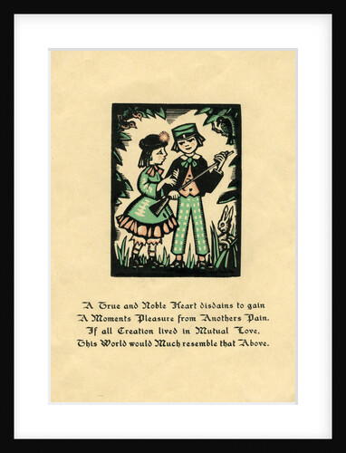 A wood-engraving by Helen Press by Helen Press