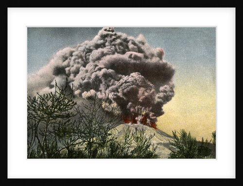 Eruption of Vesuvius, Italy, April 1906 by Anonymous