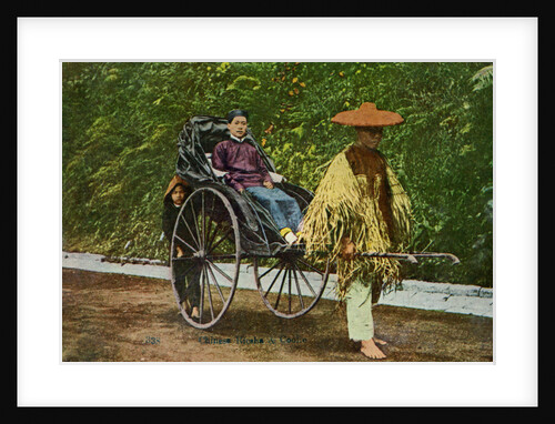 Chinese rickshaw by Anonymous