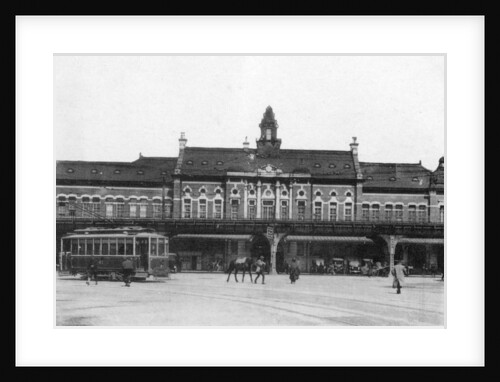 Railway station of Yokohama, Japan by Anonymous