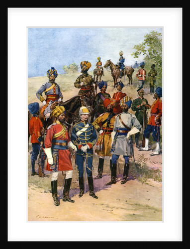 The King's 'Own' Regiments of the Indian Army by Frederic de Haenen