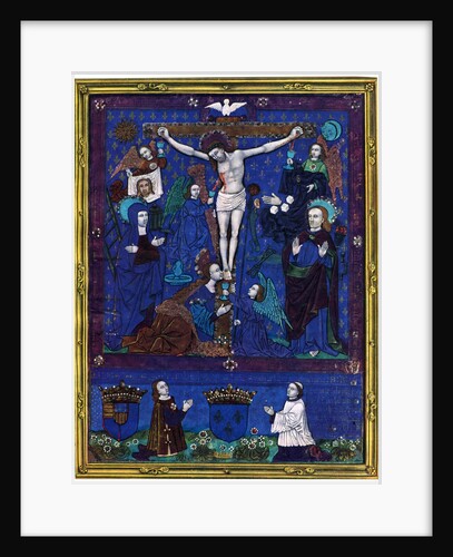 Plaque, enamel paint on copper by Nardon Penicaud