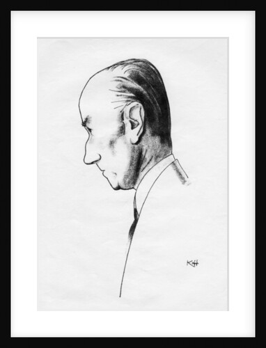 Sir Samuel Hoare, British statesman by Edmond Xavier Kapp