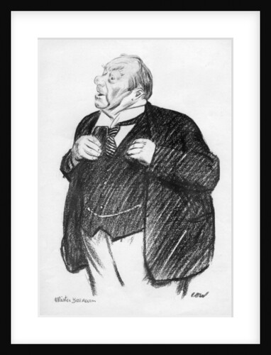 Stanley Baldwin, British Conservative politician by Anonymous