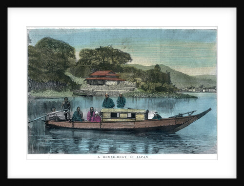 A house-boat in Japan by Anonymous