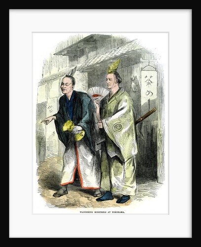Wandering minstrels at Yokohama by Anonymous