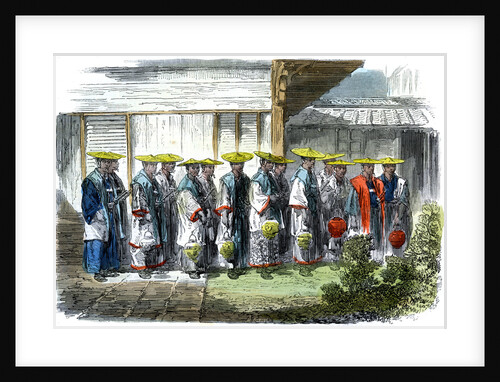 The night guard at Jeddo (Edo), Japan by M Jackson