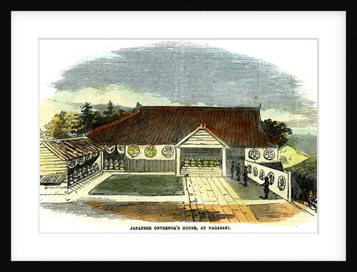 Japanese governor's house, at Nagasaki by Anonymous