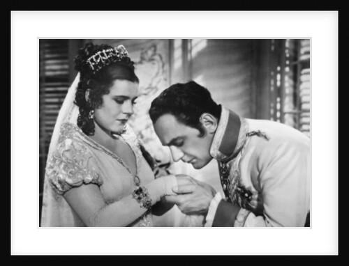 Paula Wessely and Willi Forst, Austrian film actors by Anonymous