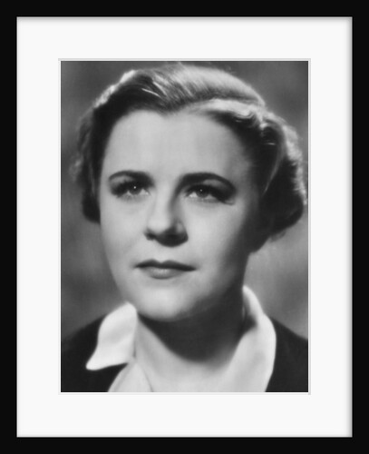 Paula Wessely, Austrian actress and film star by Anonymous