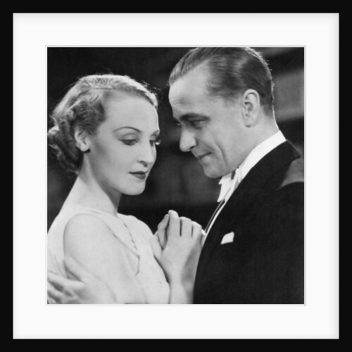 Brigitte Helm and Karl Ludwig Diehl, German film actors by Anonymous