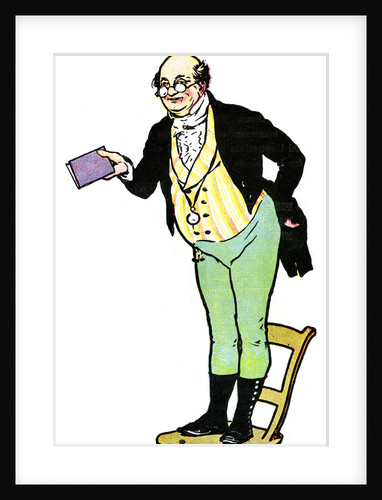 Mr Pickwick, from The Pickwick Papers by Charles Dickens by Anonymous
