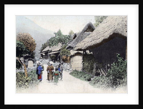 Peasant housing, Japan by Anonymous