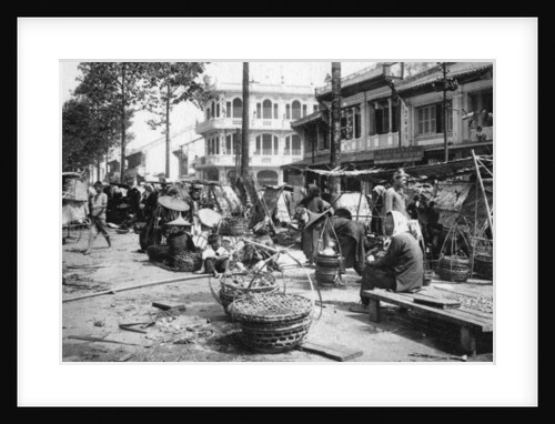 Market, Cholon, Saigon, Vietnam by Anonymous