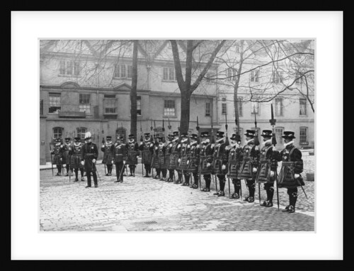 May Day parade in the Tower of London by Anonymous