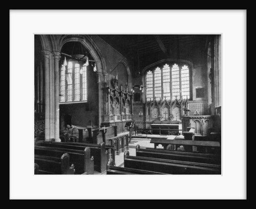 East end of the Chapel of St Peter ad Vincula, Tower of London by Anonymous
