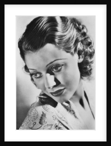 Loretta Young, American actress by Anonymous