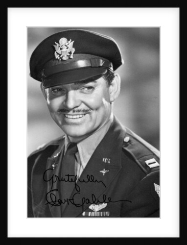Clark Gable, American actor by Anonymous