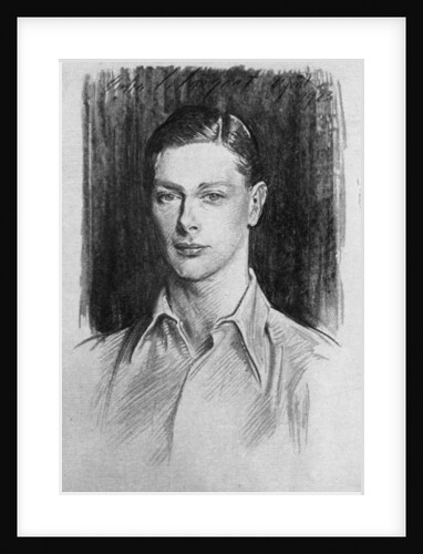 Study of the Duke of York by John Singer Sargent