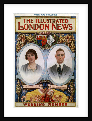 Front cover of The Illustrated London News Wedding Number by Anonymous