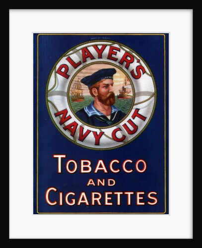 Advert for Player's Navy Cut Tobacco and Cigarettes by Anonymous
