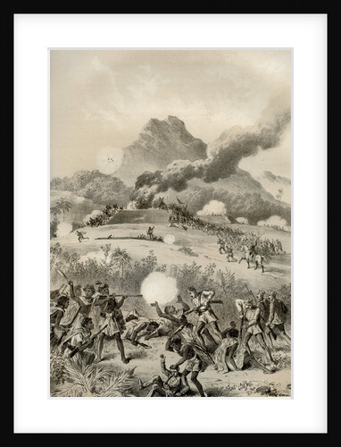 Taking a Maori redoubt, Maori Wars by McFarlane and Erskine