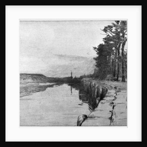 Le Vieux Port, Veere by Albert Baertsoen