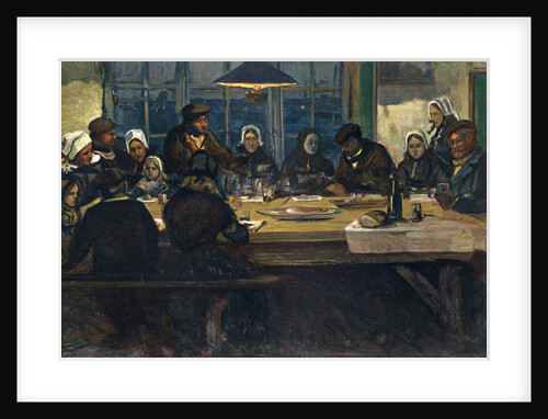 Le Repas D'Adieu by Charles Cottet