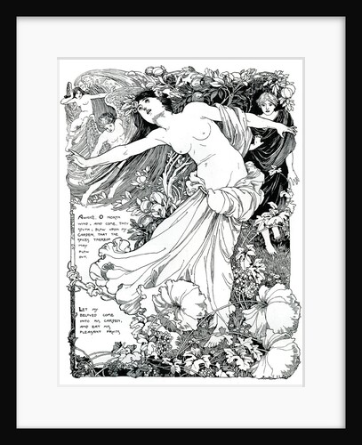 An illustration for The Song of Solomon by Anonymous