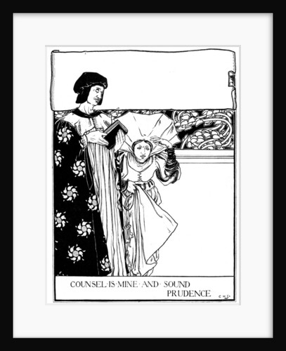 Counsel is Mine and Sound Prudence by Eleanor Fortescue-Brickdale