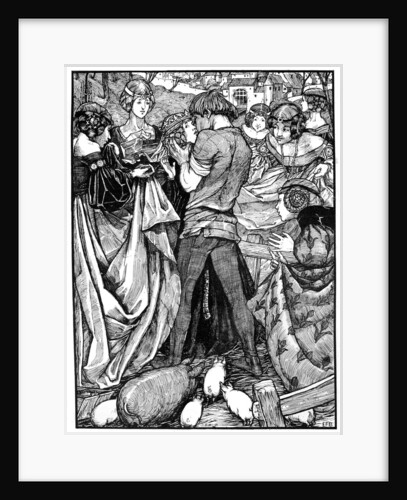 The Princess and the Swineherd by Eleanor Fortescue-Brickdale