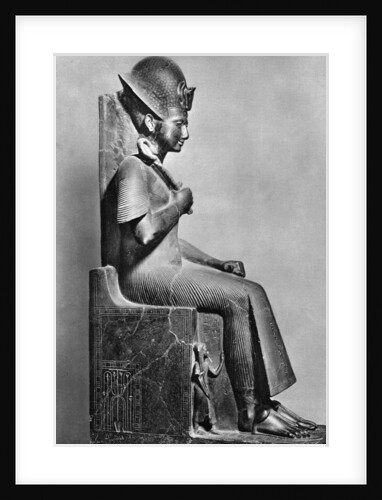 Rameses II (1279 BC-1213 BC), Ancient Egyptian Pharaoh, c1250 BC by Anonymous