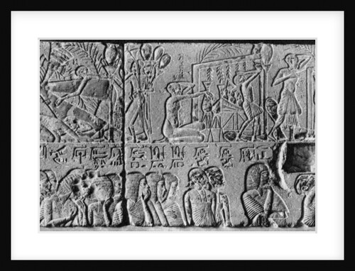 The funeral of a Memphite high priest, c1350 BC by Anonymous