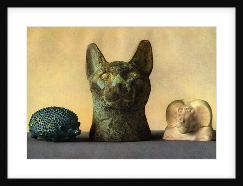 Animal carvings from the New Kingdom and Late Period, Egypt by Anonymous